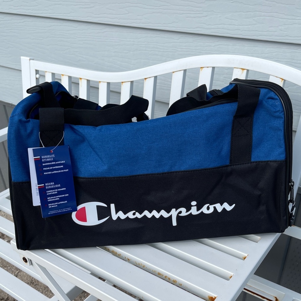 CHAMPION Prologue Duffel Bag In Blue/Black (Unisex) - Picture 8 of 11